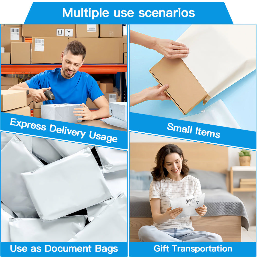 Tear-Proof Poly Mailer 1000 Pcs