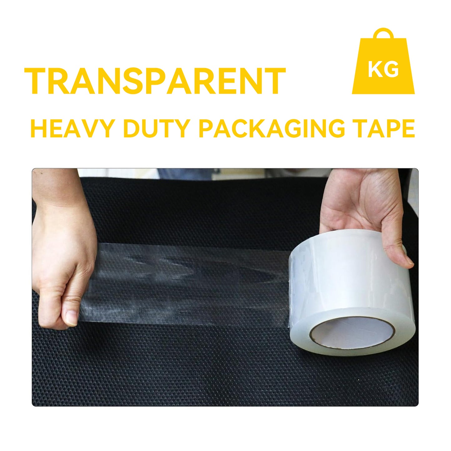 3" Packing Tape Lite Clear
