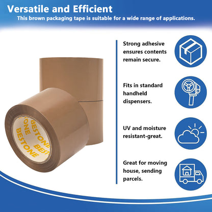 3" Brown Tape - 1 Roll - 110 Yards