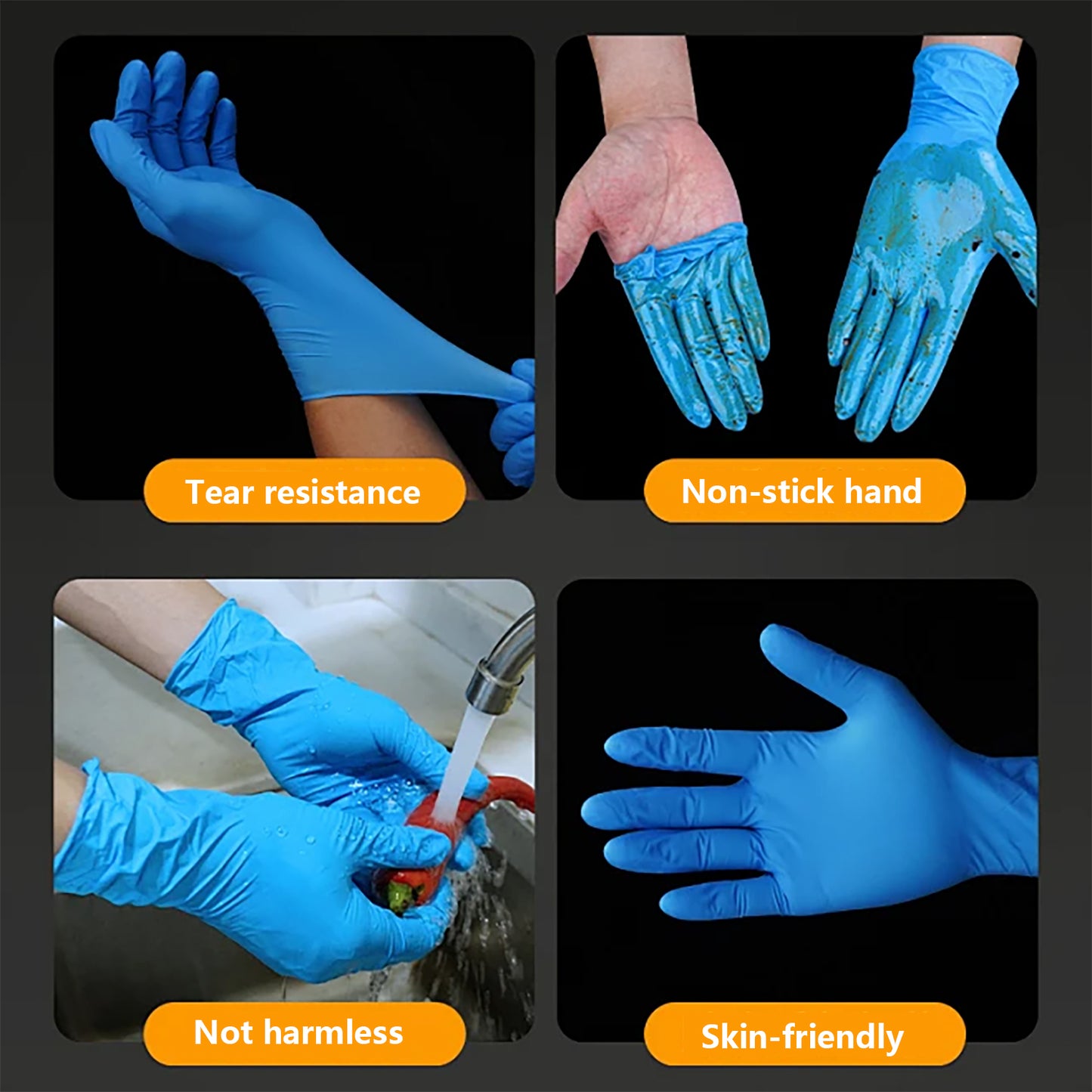 KLIZZA Nitrile Gloves