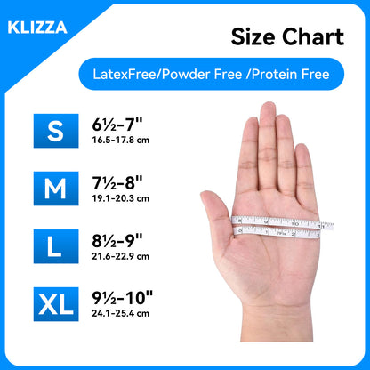 KLIZZA Nitrile Gloves