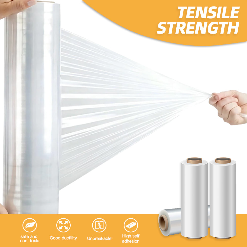 80GA x 18" x 1500' Heavy Duty Hand Stretch Film