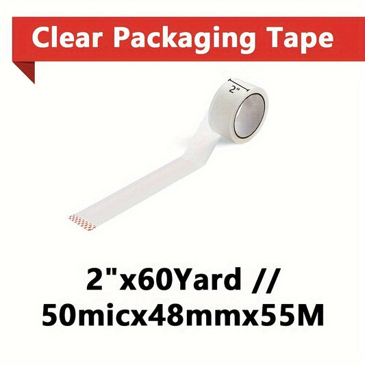 2" Clear Tape-1 Roll-60 yards